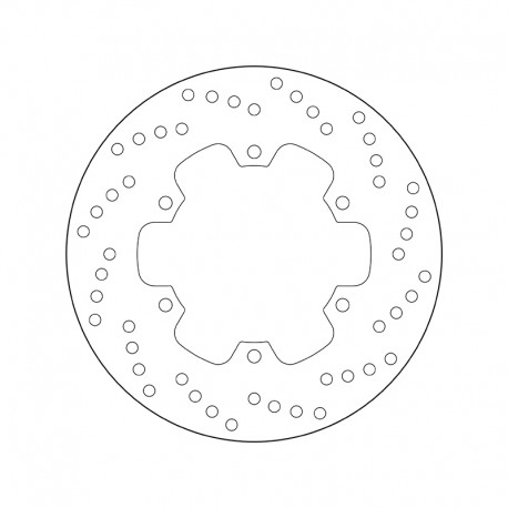 Zadní brzdový kotouč Brembo DUCATI 803 MONSTER 800 S I.E. 2003 - 2004
