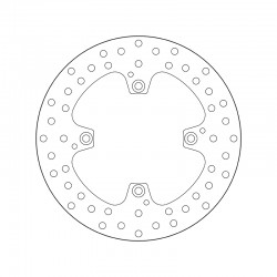 Zadní brzdový kotouč Brembo DUCATI 1000 MONSTER S4 1000 R (MONOBRACCIO) 2005 - 2006