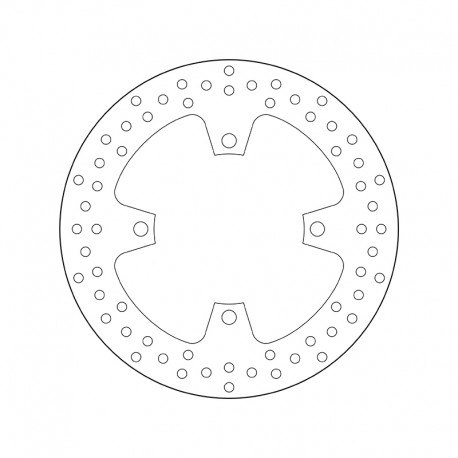 Zadní brzdový kotouč Brembo KAWASAKI 1000 Z SX 2011 - 