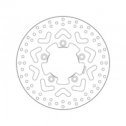 Zadní brzdový kotouč Brembo KYMCO 125 PEOPLE S 2007 - 