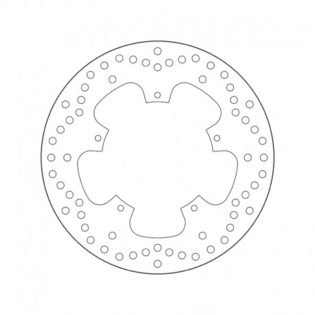 Zadní brzdový kotouč Brembo PIAGGIO 300 CARNABY CRUISER 2009 - 2012