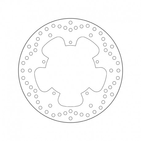Zadní brzdový kotouč Brembo PIAGGIO 300 BEVERLY TOURER EURO3 2009 - 