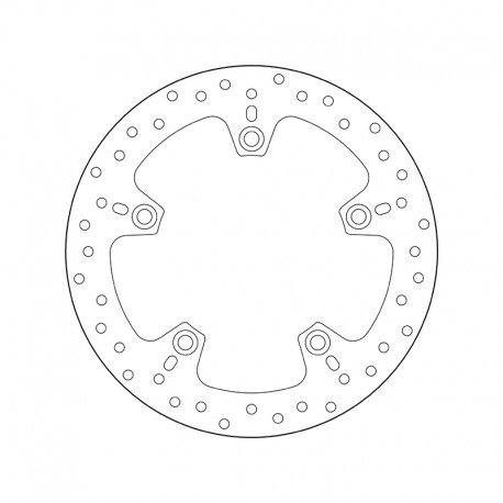 Zadní brzdový kotouč Brembo HUSQVARNA 900 NUDA ABS 2011 - 