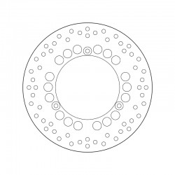 Bremsscheibe hinten Brembo YAMAHA 400 X MAX ABS 2014 - 
