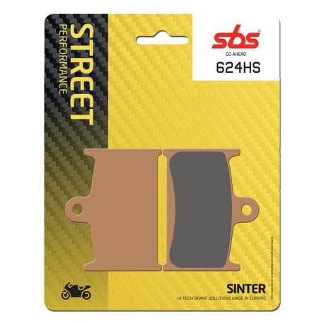Přední brzdové destičky SBS Triumph  650 Daytona 2005 - 2006 směs HS