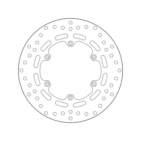 Zadní brzdový kotouč Brembo MALAGUTI 500 SPYDER MAX GT 2004 - 