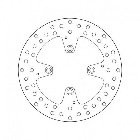 Zadní brzdový kotouč Brembo DUCATI 937 SUPERSPORT 2017 - 