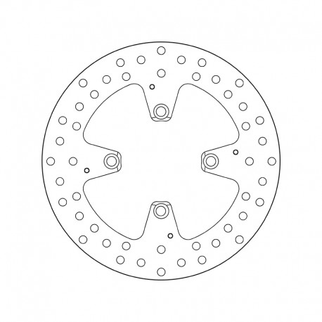 Rear brake disc Brembo DUCATI 1200 MONSTER S STRIPE 2015 - 