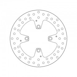 Rear brake disc Brembo DUCATI 1299 PANIGALE 2015 - 