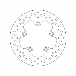 Zadný brzdový kotúč Brembo YAMAHA 660 MT 03 2006 - 2011