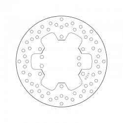 Zadný brzdový kotúč Brembo YAMAHA 850 TDM 1991 - 2001