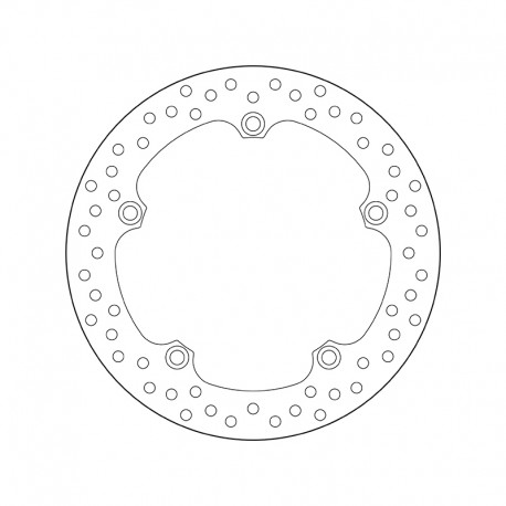 Zadní brzdový kotouč Brembo HONDA 1200 CROSSTOURER DCT TRAVEL EDITION 2012 - 2014