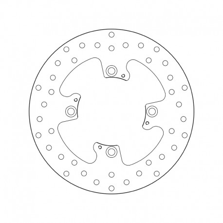 Zadní brzdový kotouč Brembo TRIUMPH 1050 TIGER SPORT ABS 2013 - 