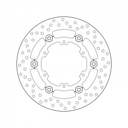 Zadný brzdový kotúč Brembo KTM 1190 ADVENTURE R ABS 2013 - 2016