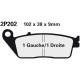 Front brake pads Nissin Honda ST 1100 ABS-TCS 1992 - 1995 type ST
