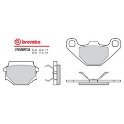 Rear brake pads Brembo KTM 500 MX 1989 - 1991 type 08