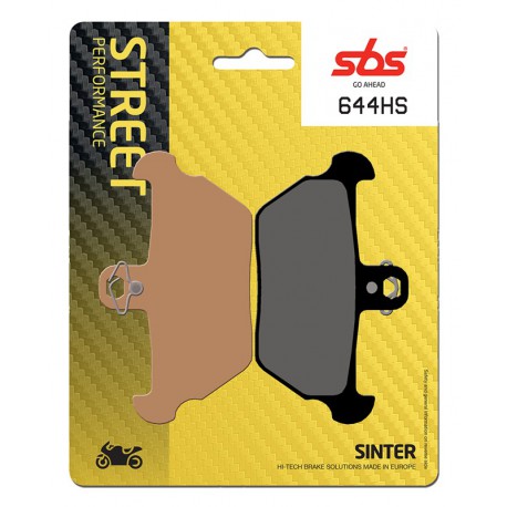 Front brake pads SBS BMW K100 1000 RS 1990 - 1992 směs HS