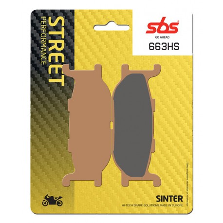 Přední brzdové destičky SBS Yamaha XJ 900 S, Diversion 1994 - 2003 směs HS
