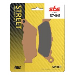Front brake pads SBS Benelli  400 Imperiale 2019 -  směs HS