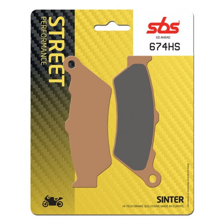Front brake pads SBS Benelli  400 Imperiale 2019 -  směs HS