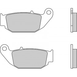 Rear brake pads Brembo Honda 250 CRF L ABS 2017 - 2018 type CC