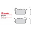 Zadní brzdové destičky Brembo TM 450 F 2005 -  směs SD