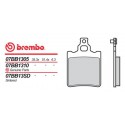 Zadní brzdové destičky Brembo Laverda 125 GS LESMO 1986 -  směs SD