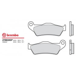 Zadní brzdové destičky Brembo BMW 1150 R 1150 GS ADVENTURE ABS INTEGRALE 2001 - 2005 směs SP