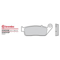 Rear brake pads Brembo Victory 1731 CROSS COUNTRY 2010 -  type SP
