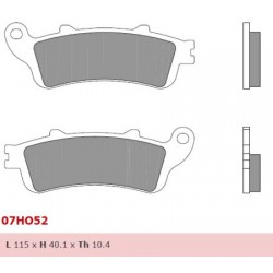 Zadní brzdové destičky Brembo Honda 1800 GL GOLDWING 2001 - 2012 směs SP