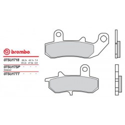 Zadní brzdové destičky Brembo Suzuki 650 DR R-RS 1990 - 1995 směs SP