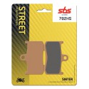 Vorne bremsbeläge SBS Triumph  675 Street Triple RX 2015 - 2016 směs HS