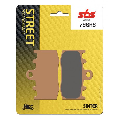 Front brake pads SBS BMW R 1100 S Without Integral ABS 2001 - 2005 směs HS