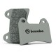 Zadní brzdové destičky Brembo Daelim 125 S2 2005 -  směs SX