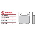 Zadní brzdové destičky Brembo Yamaha 350 YFM XW, XA-M WARRIOR 1989 -  směs SX