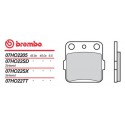 Zadní brzdové destičky Brembo Yamaha 350 YFM XT 1987 - 1988 směs SX
