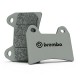 Rear brake pads Brembo HM 125 CRE SIX COMPETITION 2011 -  type SX