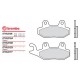 Zadní brzdové destičky Brembo Triumph 1050 SPRINT GT ABS 2010 - 2015 směs SX