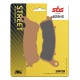 Přední brzdové destičky SBS Suzuki C 1800 R Intruder 2008 - 2011 směs HS