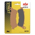 Přední brzdové destičky SBS Suzuki C 1800 R Intruder 2008 - 2011 směs HS