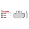 Zadní brzdové destičky Brembo Kawasaki 220 KDX 1997 -  směs TT