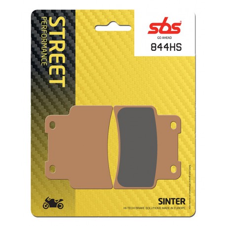 Front brake pads SBS Aprilia SL 750 Shiver GT, ABS 2009 - 2012 směs HS