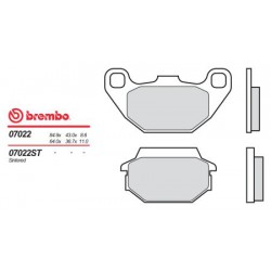 Zadní brzdové destičky Brembo Kymco 150 MAXXER 2003 -  směs XS