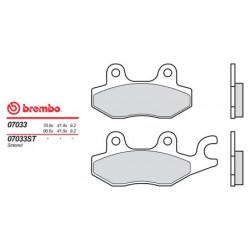 Bremsbeläge hinten Brembo Kymco 150 YAGER 2001 -  typ XS