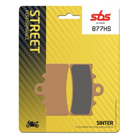 Front brake pads SBS KTM RC 125  2014 - 2019 směs HS