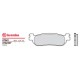 Zadní brzdové destičky Brembo Yamaha 250 X-CITY 2008 -  směs XS