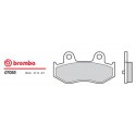 Zadní brzdové destičky Brembo Suzuki 400 BURGMAN 2001 - 2006 směs XS