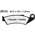 Front brake pads Nissin Honda CR 250 R 1987 - 1994 type ST