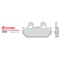 Zadní brzdové destičky Brembo Suzuki 650 BURGMAN EXECUTIVE 2004 -  směs XS