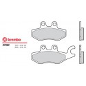 Zadní brzdové destičky Brembo Piaggio 300 X7 EVO I.E. 2011 -  směs XS